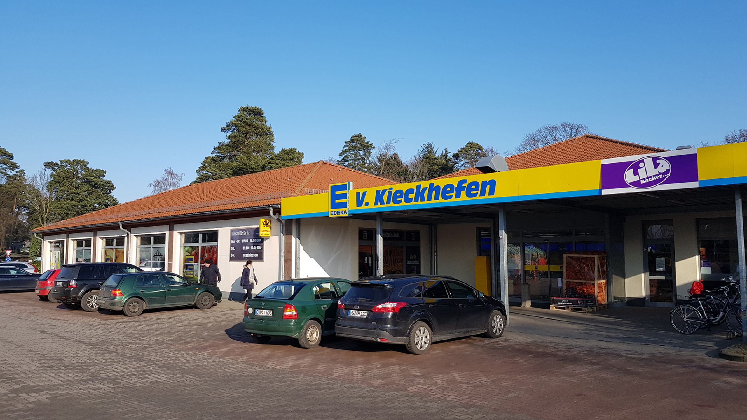 Edeka Kieckhefen - Außenansicht