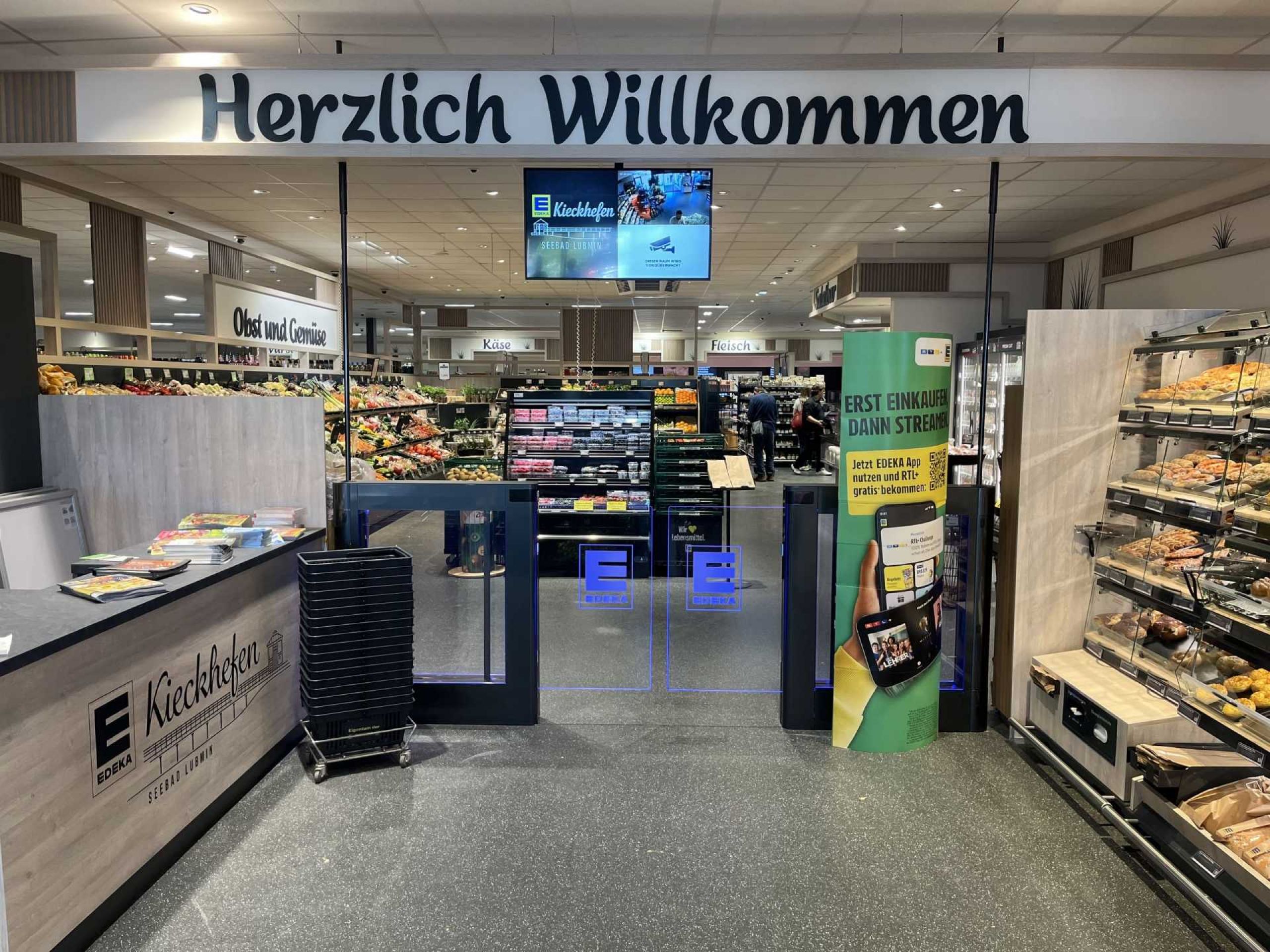 Edeka Kieckhefen - Außenansicht